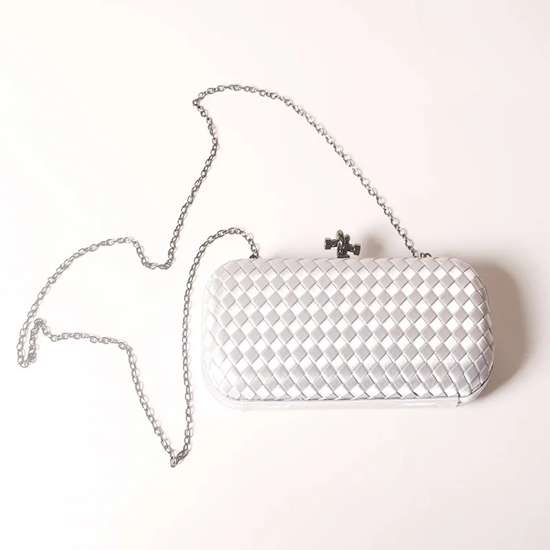 new microfiber woven dinner bag clutch ladies handbag dress evening women bag small