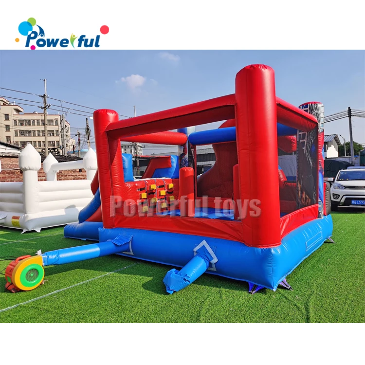 Commercial grade inflatable bounce house kids jumper bouncer combo