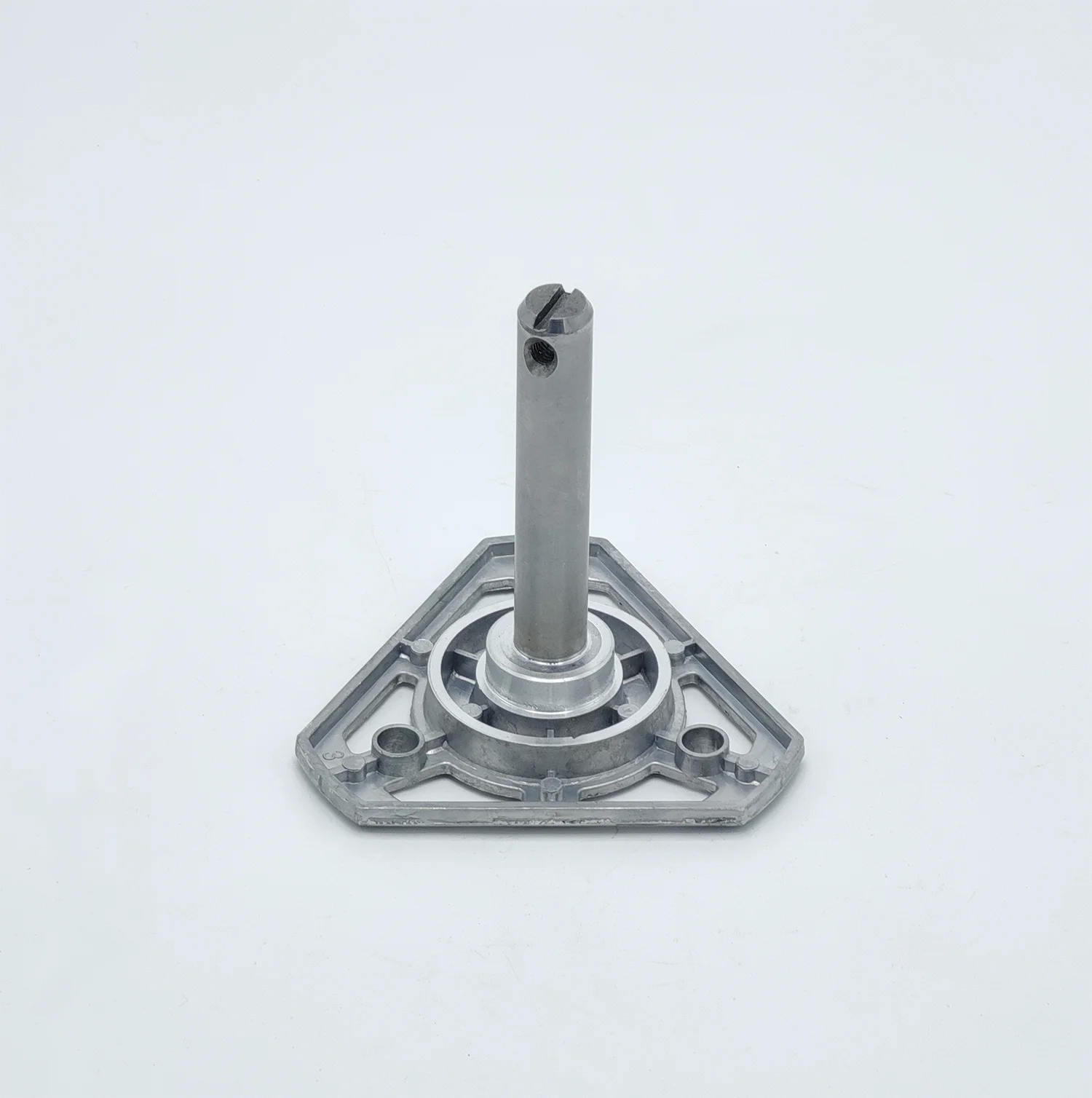
Factory price die casting aluminum triangle flanges shaft for washing machine semi automatic spare parts 