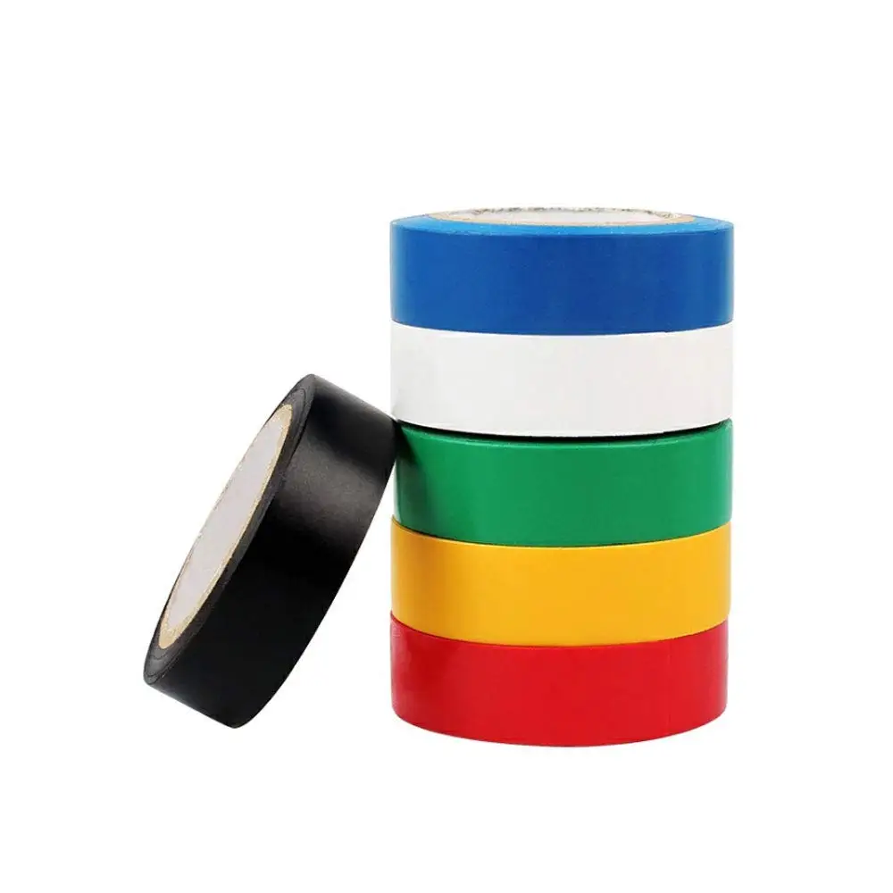 Wholesale Large Roll PVC Electrical Insulation Tape Single-Sided Silicone Adhesive Die Cut Packing Tape
