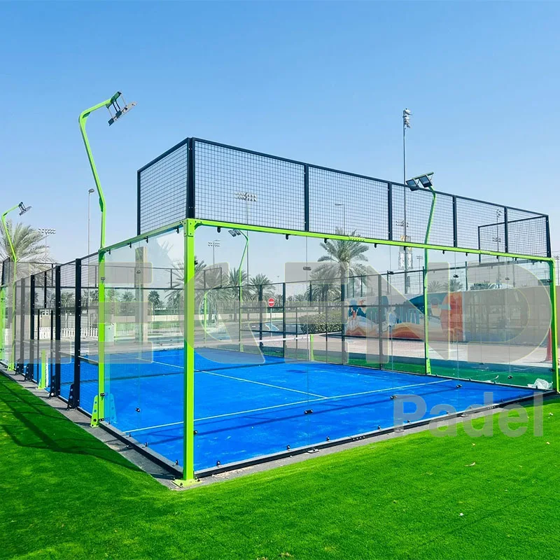 Panoramic Padel Court Paddle Tennis Court Field Padel Court Top-Ranking supplier