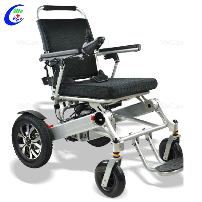 Hot Selling Lightweight Wheelchair Folding Power Remote Control Electric Wheelchair