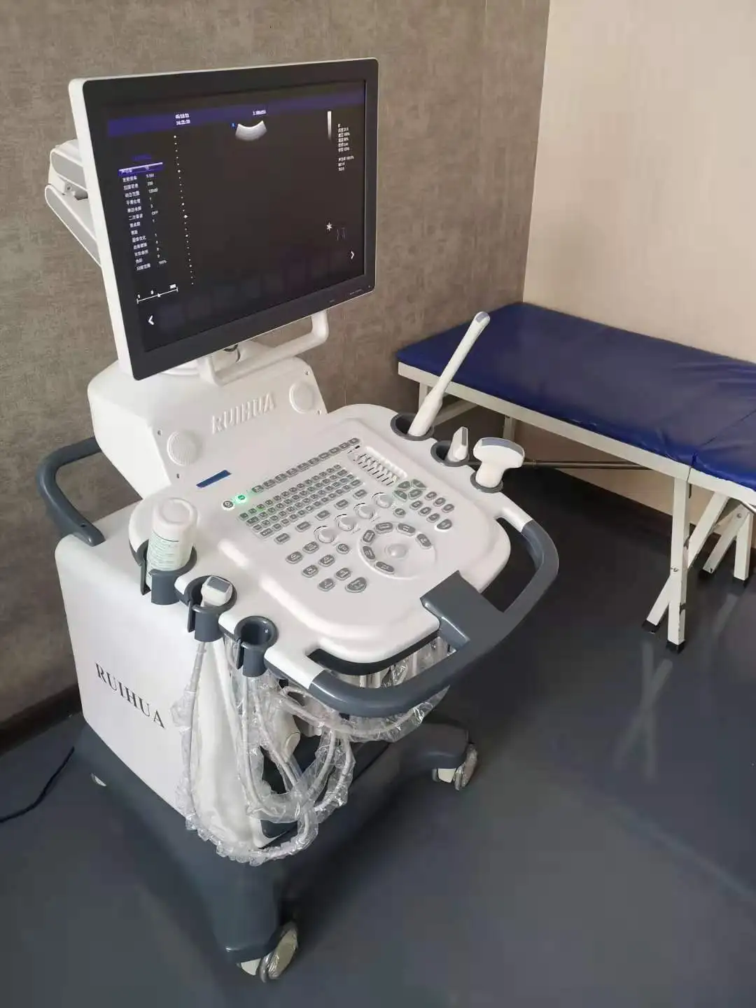 Ruihua brand  3d/4d CW Color Doppler Ultrasound echo machine convex linear