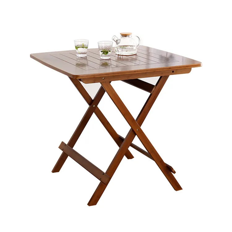 
New modern home furniture square high quality foldable dinning table for dinning room 