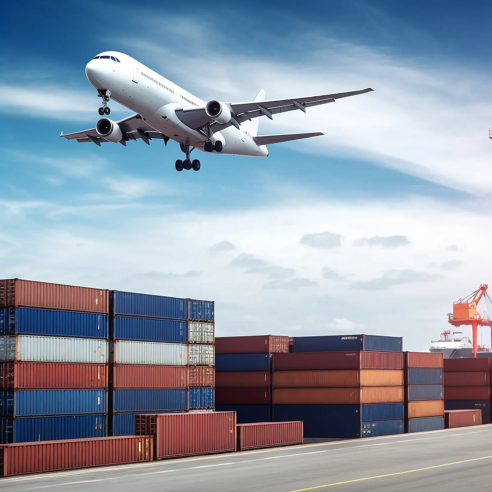 Door to door service international freight forwarder company air/sea shipping China to UK Germany