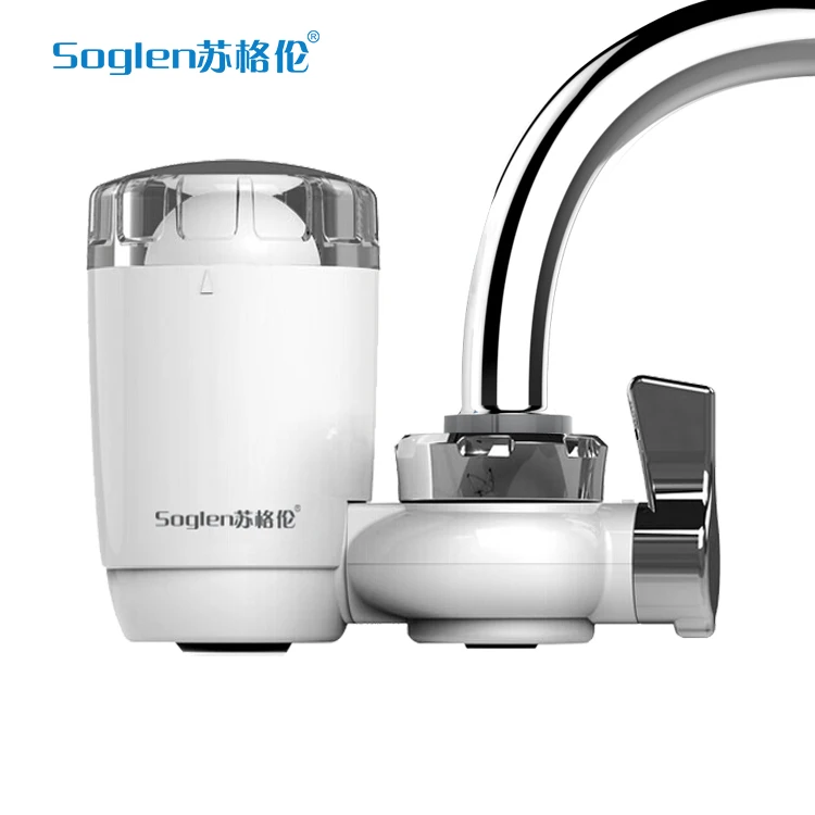 Remove chlorine tap water purifier with ceramic filter element for home use Filtro de agua