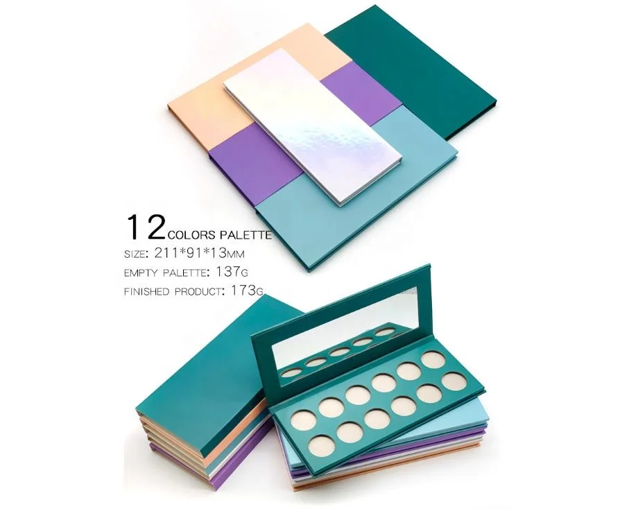 Private Label 4 6 8 9 12 16 18 20 21 25 30 Colors Custom Logo Eye Shadow