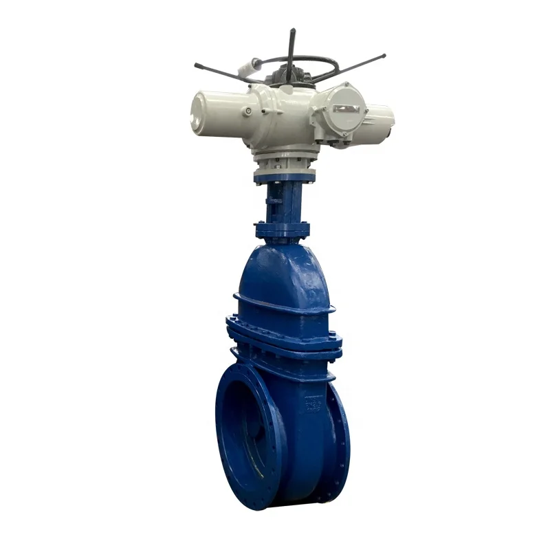 Electric GGG40 50 Cast Ductile Iron BS 5163 DN400 Brass Bronze Seal Metal Seat Gate Valve
