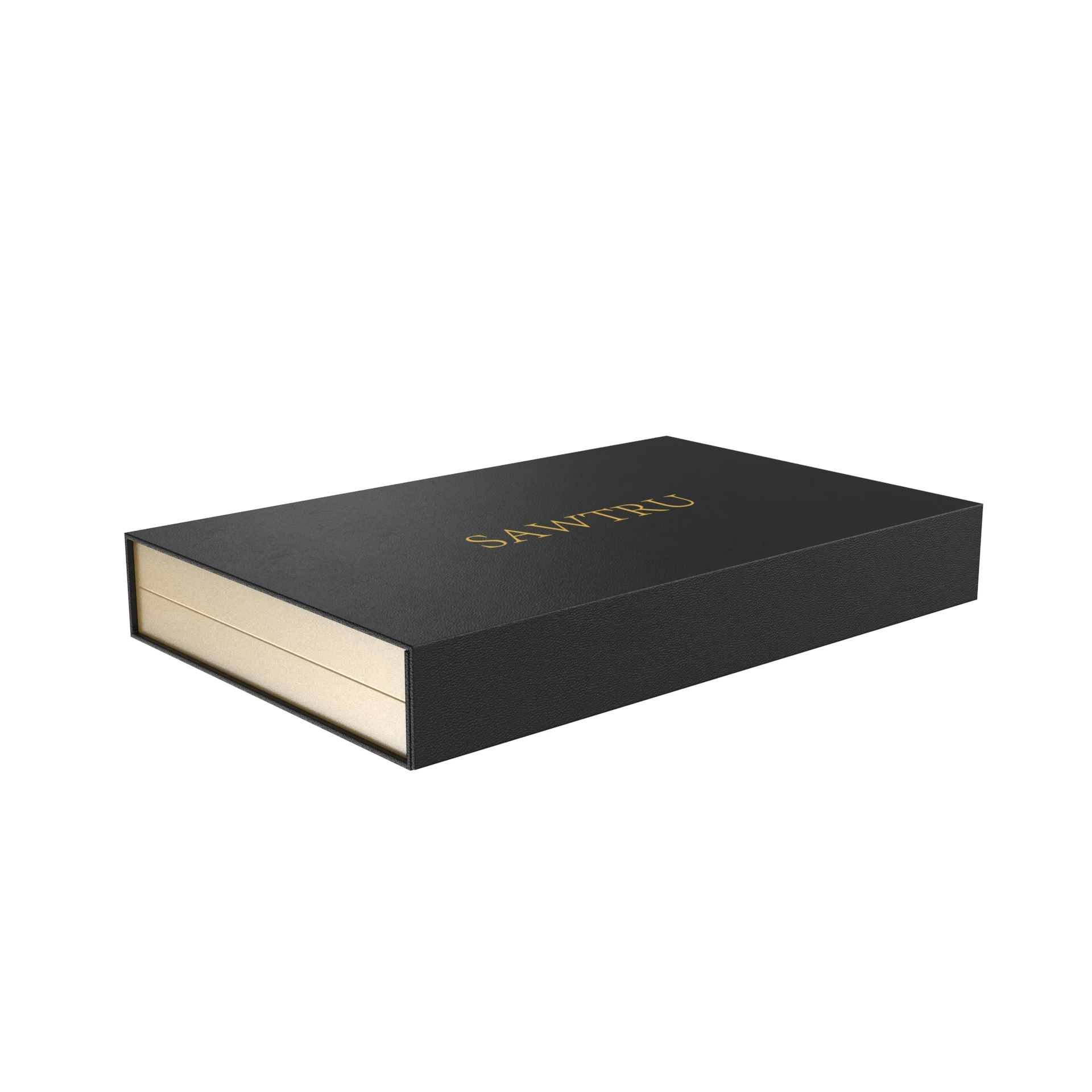 Flap Lid Packaging Cardboard Bespoke Custom Magnetic Closure Perfume bottle Gift Box With SABER Certificate