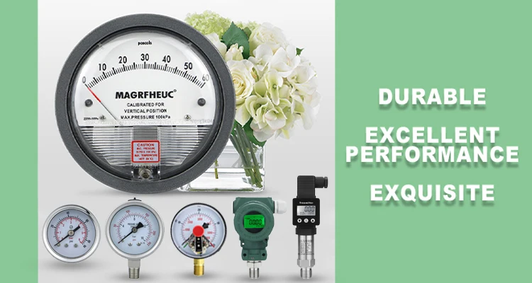 High Quality Hydraulic Industrial Digital Pressure Gauge Manometer