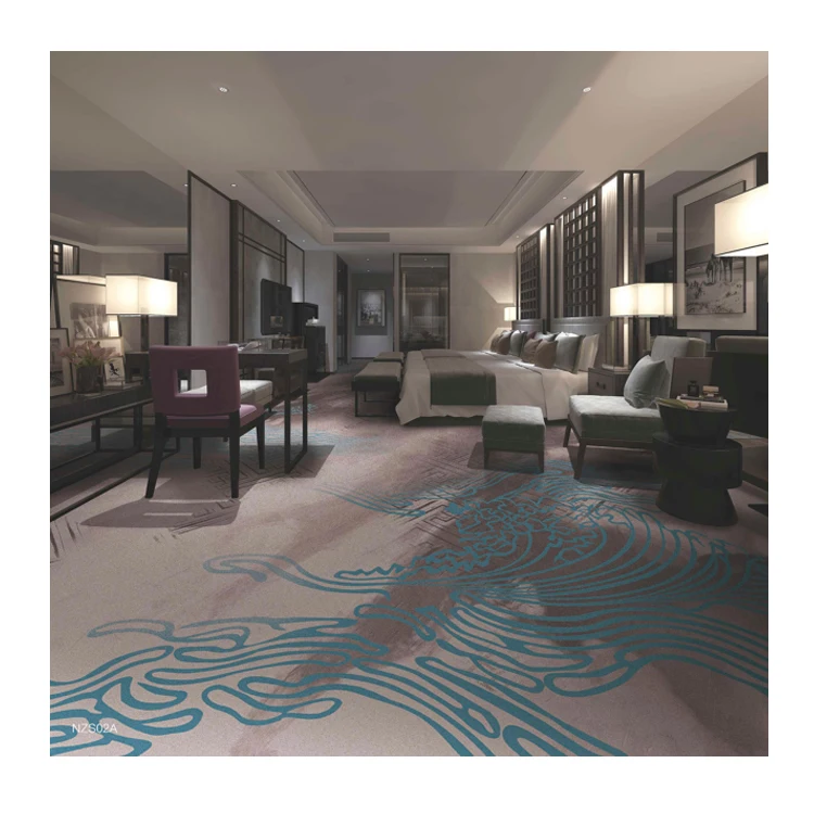 
Artificial polyester machine made custom printing cinema carpet prices grass 