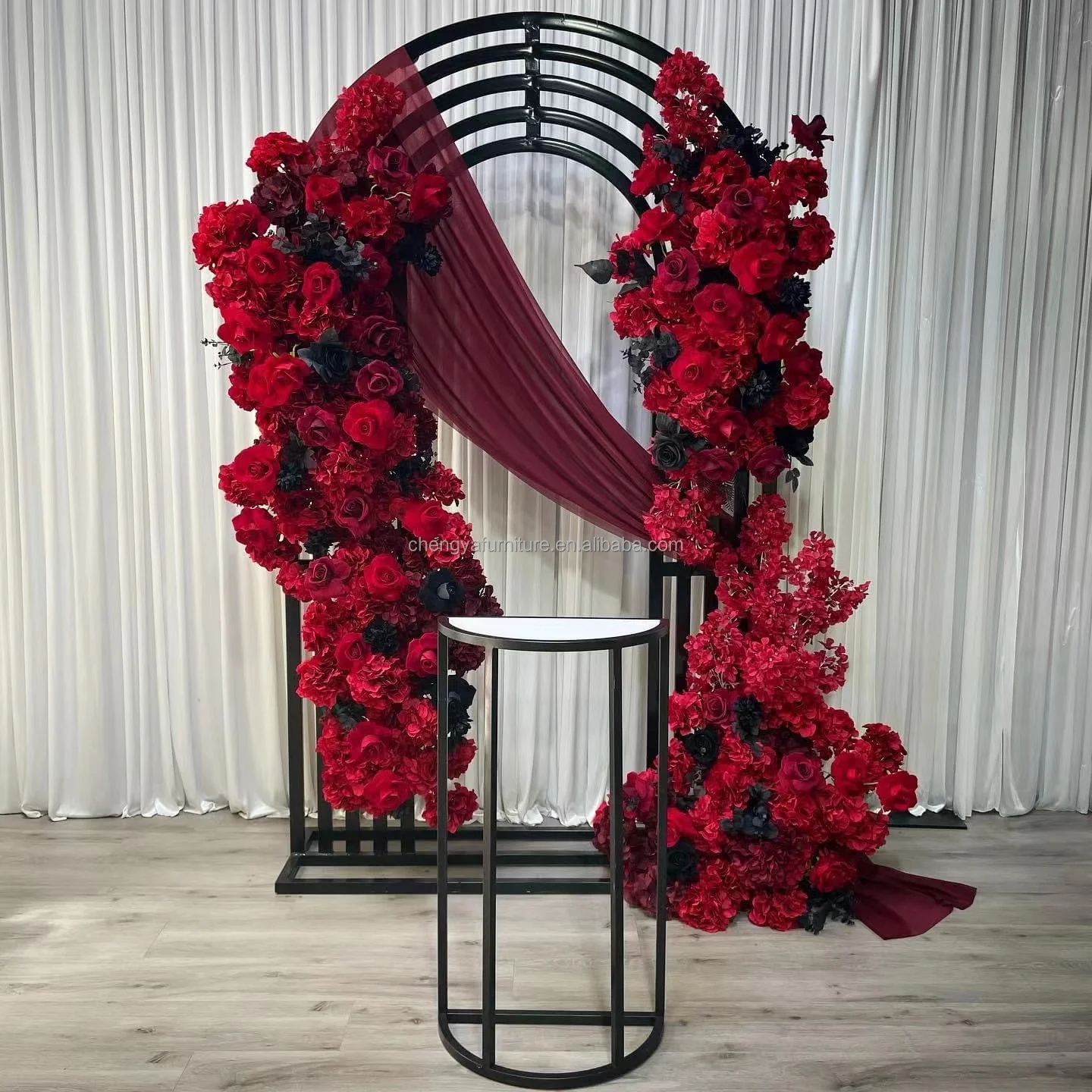 Wedding Backdrop Metal Arch Stand Modern Metal Display For Wedding