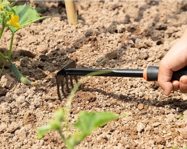 Gardening Hand Tools Professional Spade Shovel Rake 3 in 1 Home Use Mini Garden Tool Set for Kids