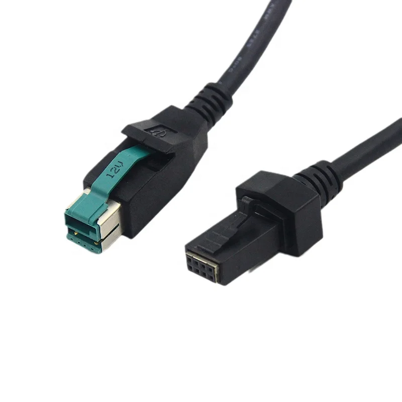 497-0445077 12V Powered usb pos принтер NCR USB кабель питания для