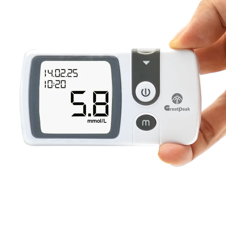 Portable Code Free Digital Blood Glucose Meter High quality Blood Sugar Monitor  Glucose Meter Kit With Test Strips