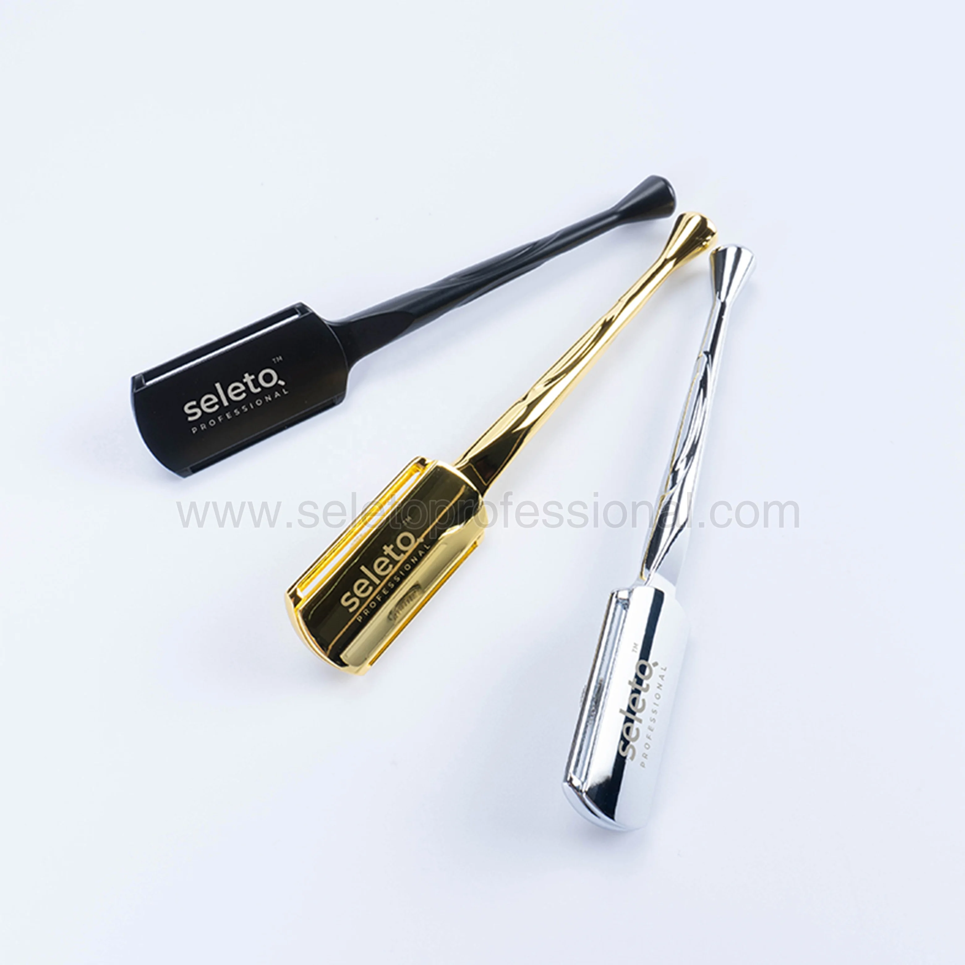 Shavette Straight Edge Leaf Razor  Anti Slip Hair Removal Razor Shaving Shavette Knife Beard Face Underarm Body Eyebrow