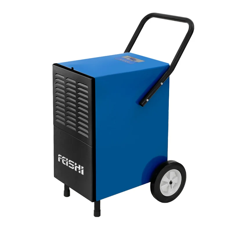 Self defrosting dehumidifier machine with LCD panel