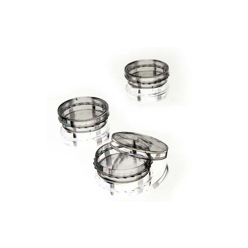 Durable Plastic Transparent 100mm Cell Culture Petri Dish for Lab