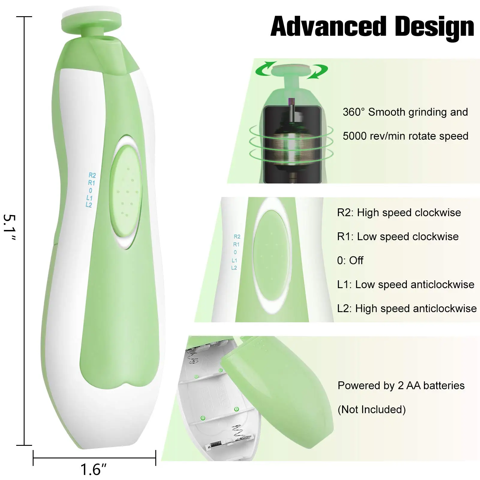2022 trending products nail manicure set baby auto nail trimmer electric newborn kid children nail clipper
