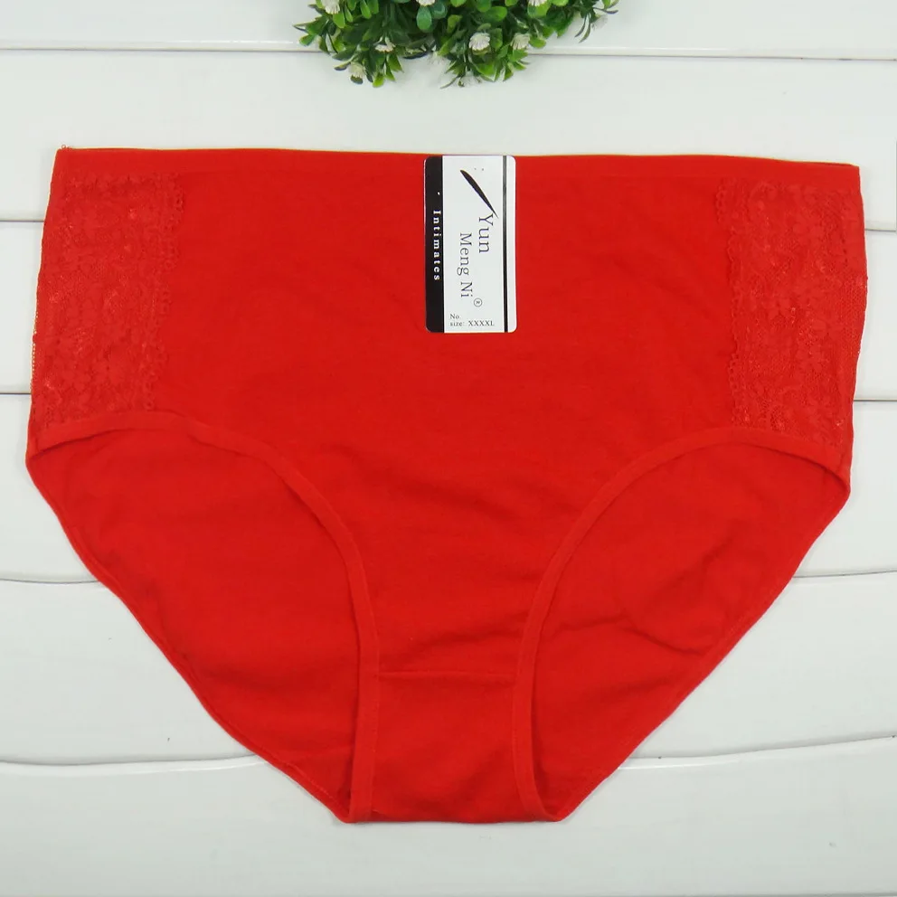 
Wholesale Ladies 100 Cotton XXXXL Underwear Plus Size Panties For Women 