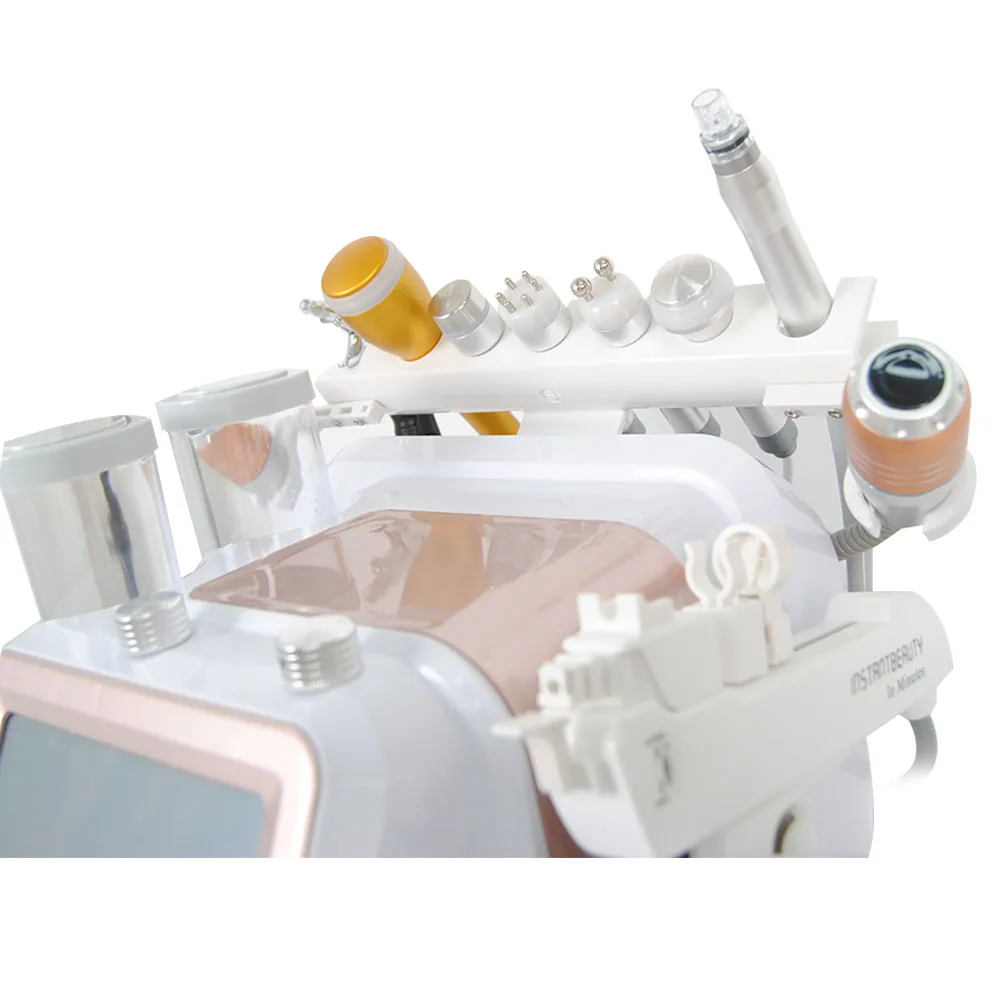 Professional 12 In 1 Hydro Dermabrasion RF Bio-lifting Spa Facial Water Oxgen Machine On Sale