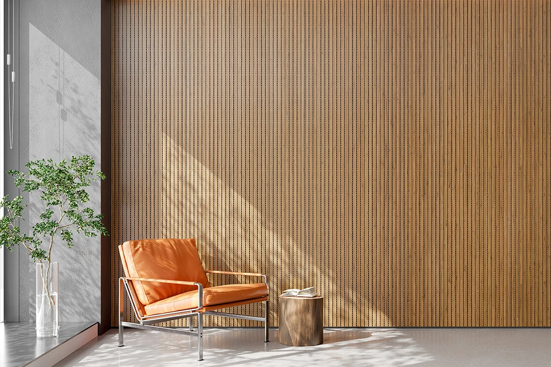 Bamboo perforated acoustic wall panels Honeycomb sound proof wood wall panels panneaux muraux insonoriss
