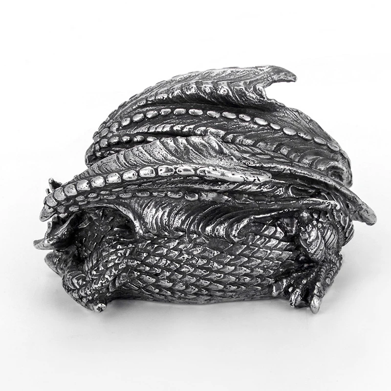 2022 new Business gift ashtray Creative Home Office stainless steel  Dragon Unique Ashtray