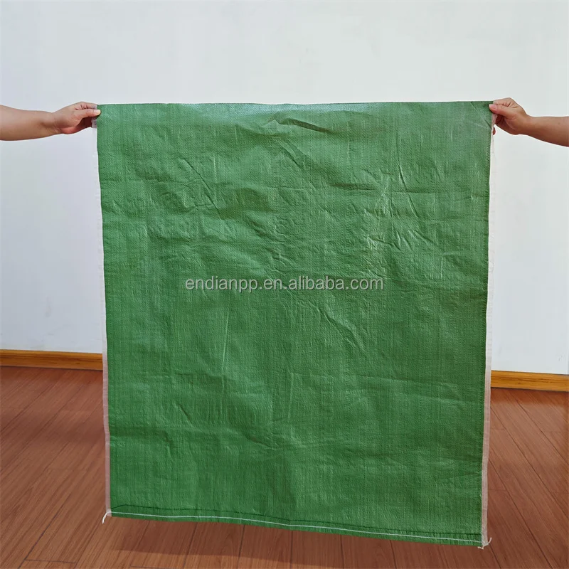 10kg 20kg 25kg 50kg White Polypropylene Woven Sacks Freight Flood Sand Seed Feed Chemical Recyclable Packaging Bags