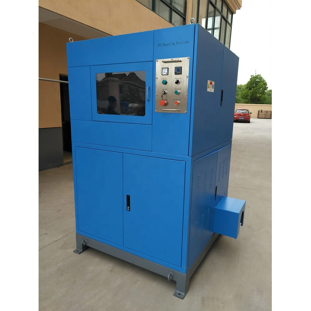 EPS EPE EPP Polypropylene Foam Scraps Hot Melt Recycling Machinery Styrofoam Densifier Hot Melting Machine EPS