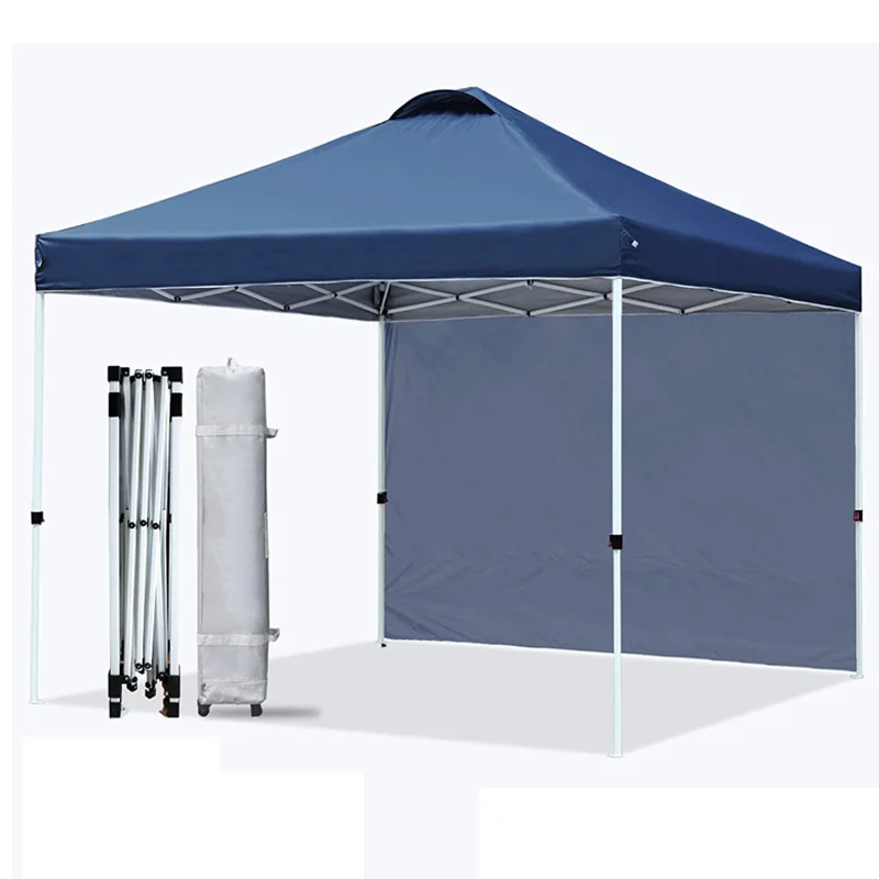 Custom Pop Up Steel, Trade Show Gazebos Canopy Tents On Wheels Waterproof Folding Commercial Gazebo Carport Outdoor Garden/