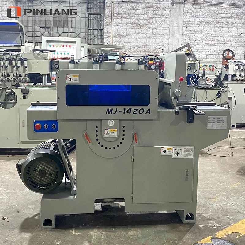 MJ1420 Automatic Feeding multiple blade saw machinery Pinliang Multi Rip Saw Machine