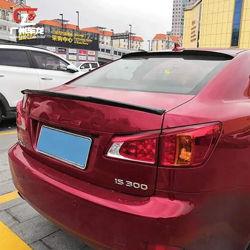 Задний спойлер на крышу из углеродного волокна для Lexus Is250 Is300 Is350 2006-2012