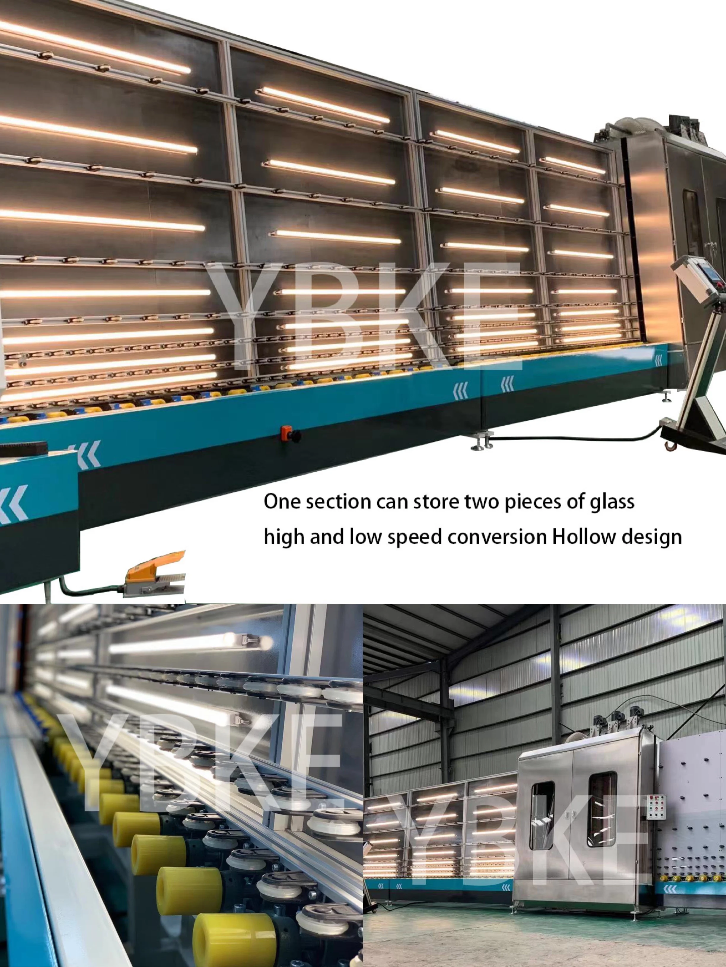 Оборудование для производства стекла, автоматическая линия по производству изоляционного стекла, надувная линия