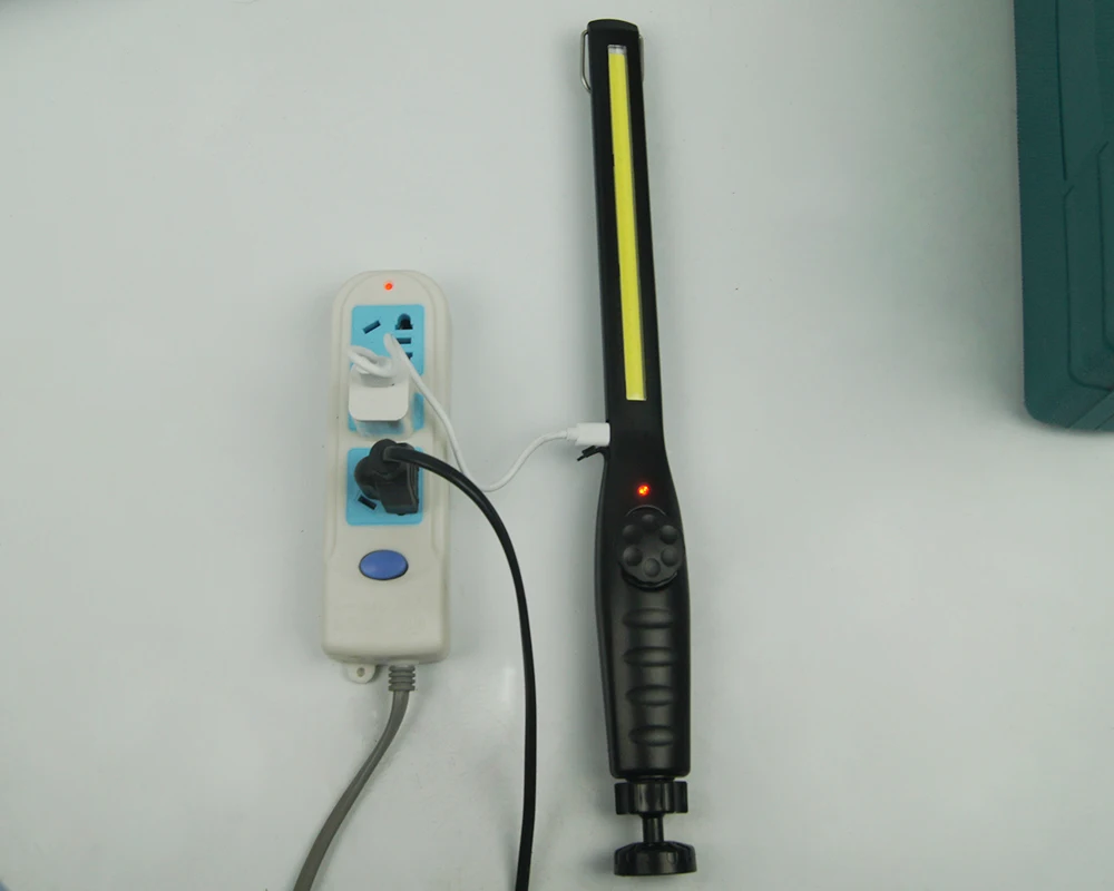 Домашняя usb перезаряжаемая Рабочая лампа ультра яркий COB рабочий свет портативная инспекционная инструмент для