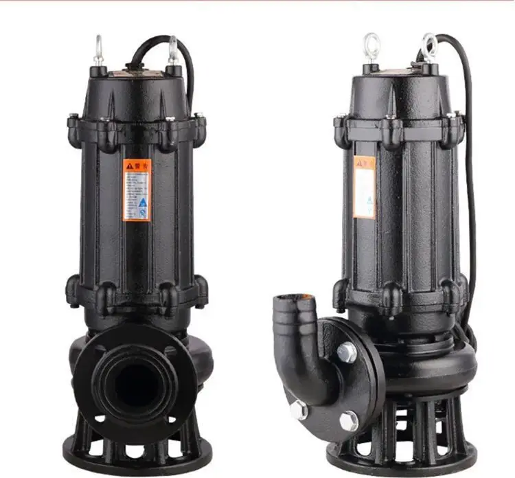 Quality 380V industrial engineering submersible sewage pump non-clogging sewage pump
