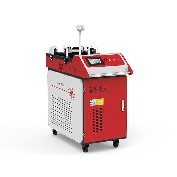 Portable handheld metal laser welder 1000w 1500w steel fiber laser welding cleaning machine