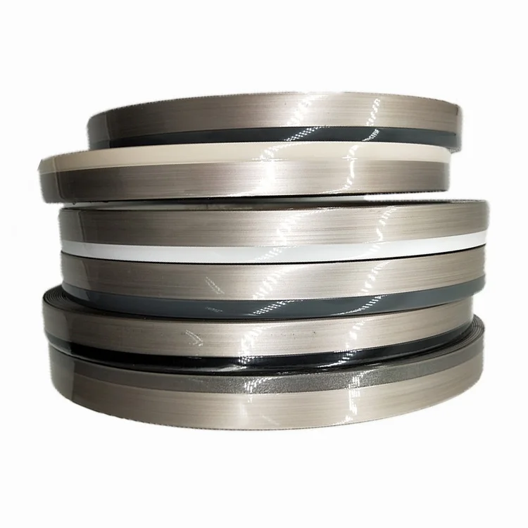 Furniture accessories ABS/Acrylic/PVC edge banding veneer tapacanto pvc rehau tape 3d edge banding for cabinet decorative