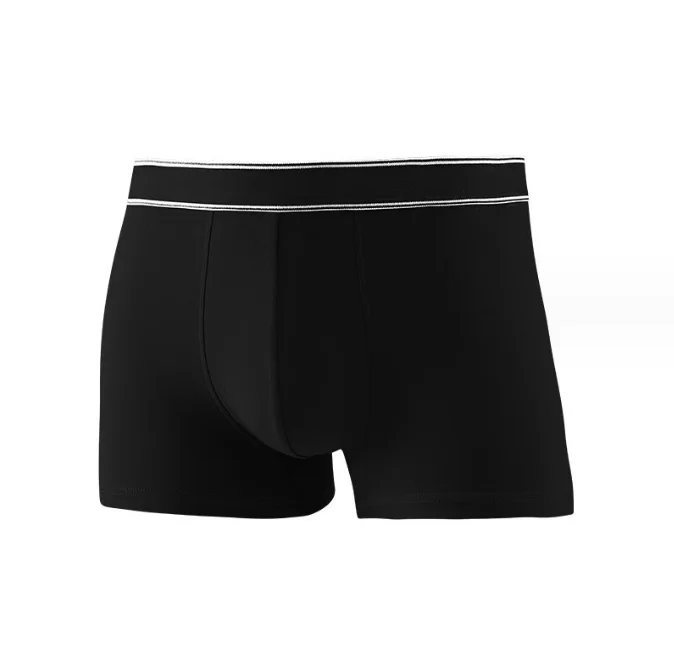 Youki Four Seasons Modal fabric Graphene Antibacterial Solid Color Four Cornered Short Pants Breathable Underwear for