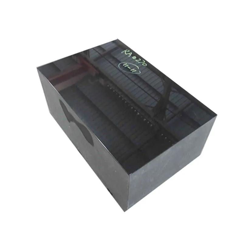 Wholesalers Absolute Black Granite Monumental Tombstone Flats Markers Blank Headstone