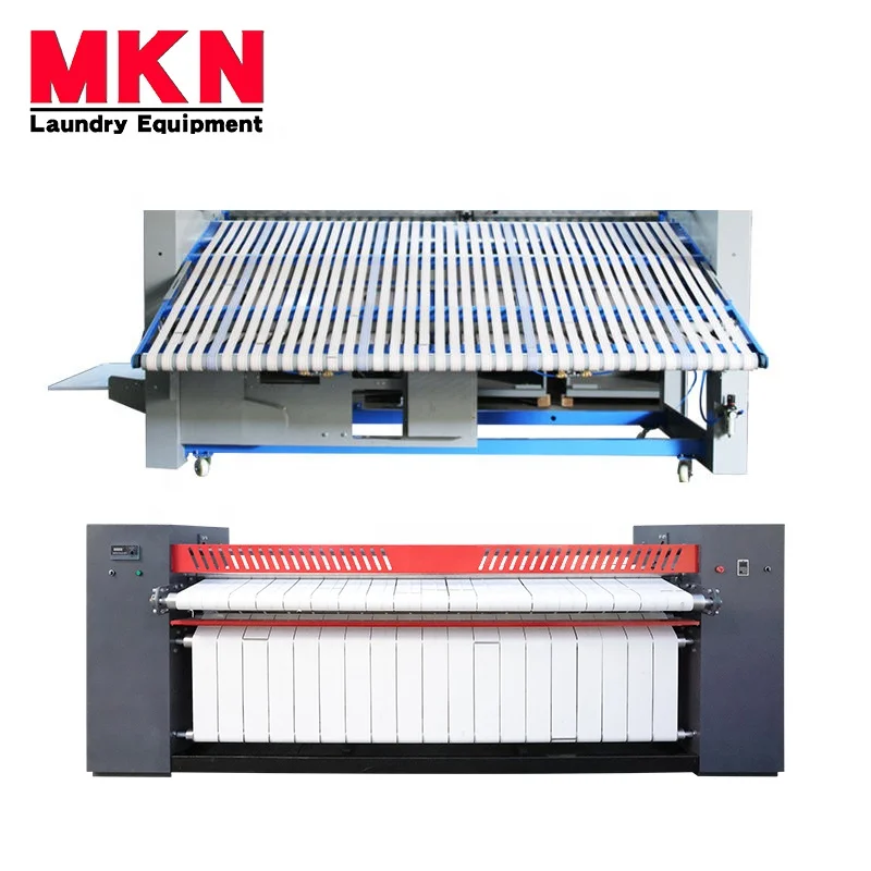 commercial self folding laundry machine ironing machine and fold