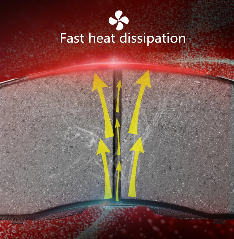 Лидер продаж полуметаллические передние прокладки Alex Break для LEXUS ES300h/LEXUS ES350/TOYOTA Avalon/TOYOTA Camry OEM 04465-06080