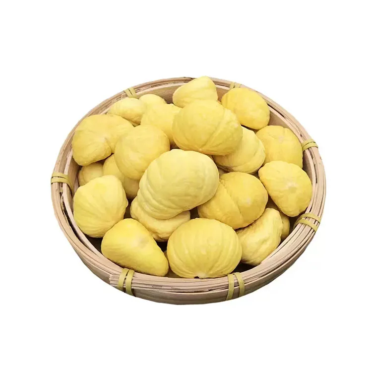 Fresh chestnuts wholesale peeled cooked chestnuts natural Chinese chestnuts for sale