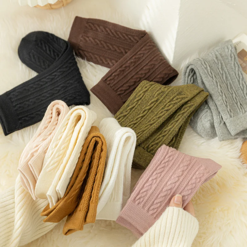 Seamless quality winter thick warm socks Cashmere Snow ski trekking hiking boot socks outdoor thermo merino wool sport socks