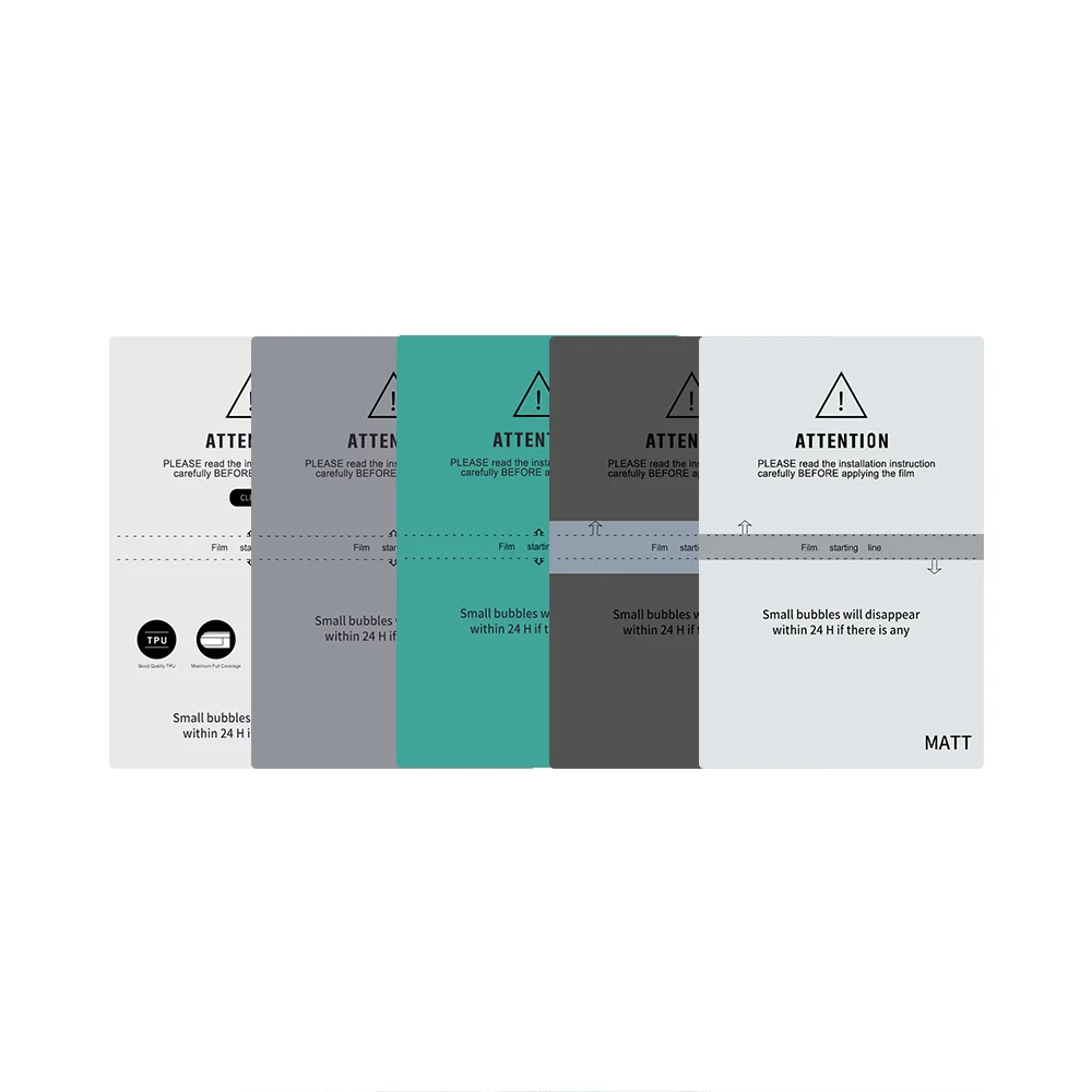 Free Sample New HD Clear Privacy Soft film Cut Into Screen Protector for 3D 2.5D Curved Screen Protective Film