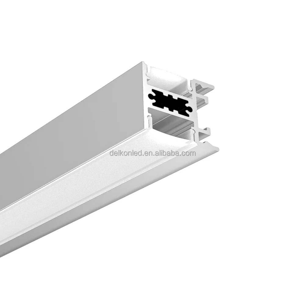 24*23mm Delkon Aluminum LED Profile Housing Aluminum Strip Profile Aluminum Profile Wall Washer