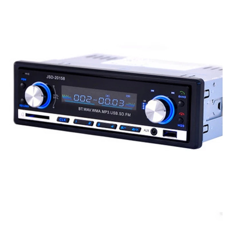 
Car Radio Blue tooth Autoradio 60W 4 channel Stereo Audio In-dash FM Receiver Aux Input USB MP3 