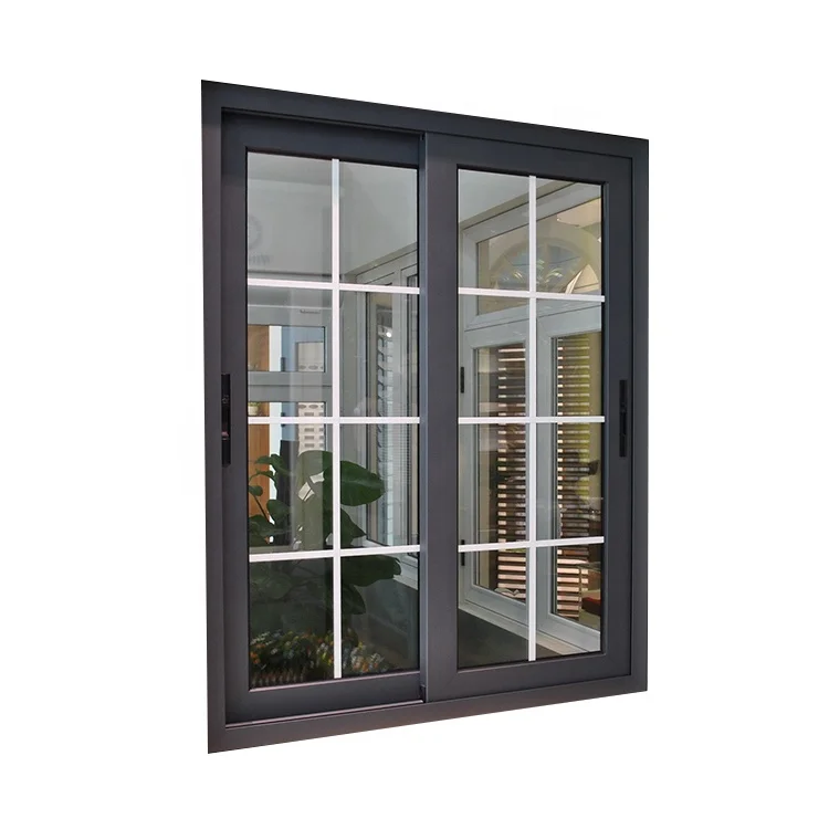 Cheap Price Aluminium Profile Glass Windows Aluminum Alloy Frame Horizontal Sliding Window