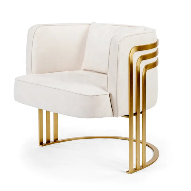 High Quality Polished Brass Vintage Glam Velvet Dining Chair on Sell