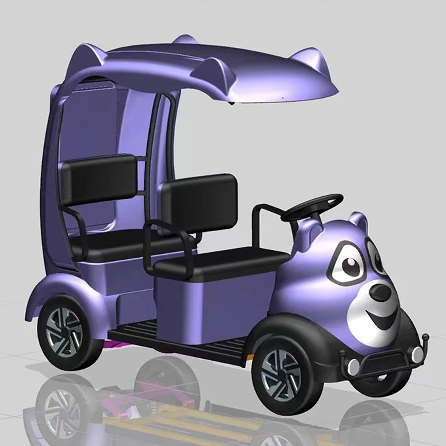 China 2 4 6 seats electric tourist shuttle bus classic car Mini electric sightseeing car