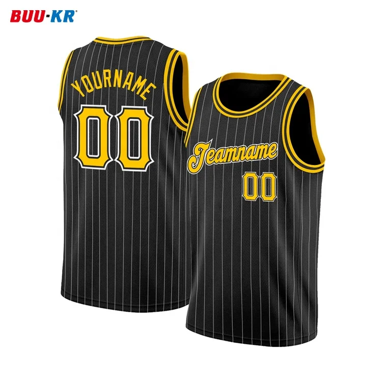 Buker Wholesale Retro Design Men Sportswear Polyester Custom Team Logo Cheap Practice Basketball Jersey Set